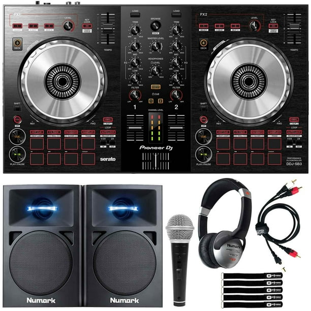Pioneer Ddj Sb3 Dj Controller Starter Package Walmart Com Walmart Com