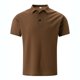 thumbnail image 4 of Mens Casual Manga Corta Botón Abajo Camisas de Color Sólido Turndown Cuello Blusa, Suelto Ajuste Superior para el Verano, 4 of 8