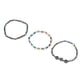 thumbnail image 1 of Tobillera magnética, 3 piezas de hematita, tobillera magnética, tobillera adelgazante, pulsera de tobillo magnética, rendimiento sólido, 1 of 8