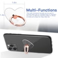 thumbnail image 3 of MKHSQHDG Today's Deals Transparent Phone Ring Stand Holder Cell Phone Ring Holder Finger Grip 360 Way Rotation, 3 of 7