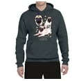 thumbnail image 2 of Wild Bobby, If It's Not a Pug It's Just a Dog Gift | Mens Dog Lover Hooded Sweatshirt Graphic Hoodie, Charcoal, 3XL, 2 of 3