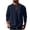 Navy, variant on biudgviw Men's Casual Cotton Linen Shirt Renaissance Long Sleeve V Neck Top Drawstring Vacation Beach Shirts Summer Clothes S-XXXL