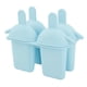 thumbnail image 4 of Molde de helado de silicona práctico portátil DIY Ice Pop Maker con 50 palos para el hogar azul, 4 of 5