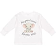 thumbnail image 3 of Inktastic My Great Aunt Loves Me Elephant Boys or Girls Long Sleeve Toddler T-Shirt, 3 of 5
