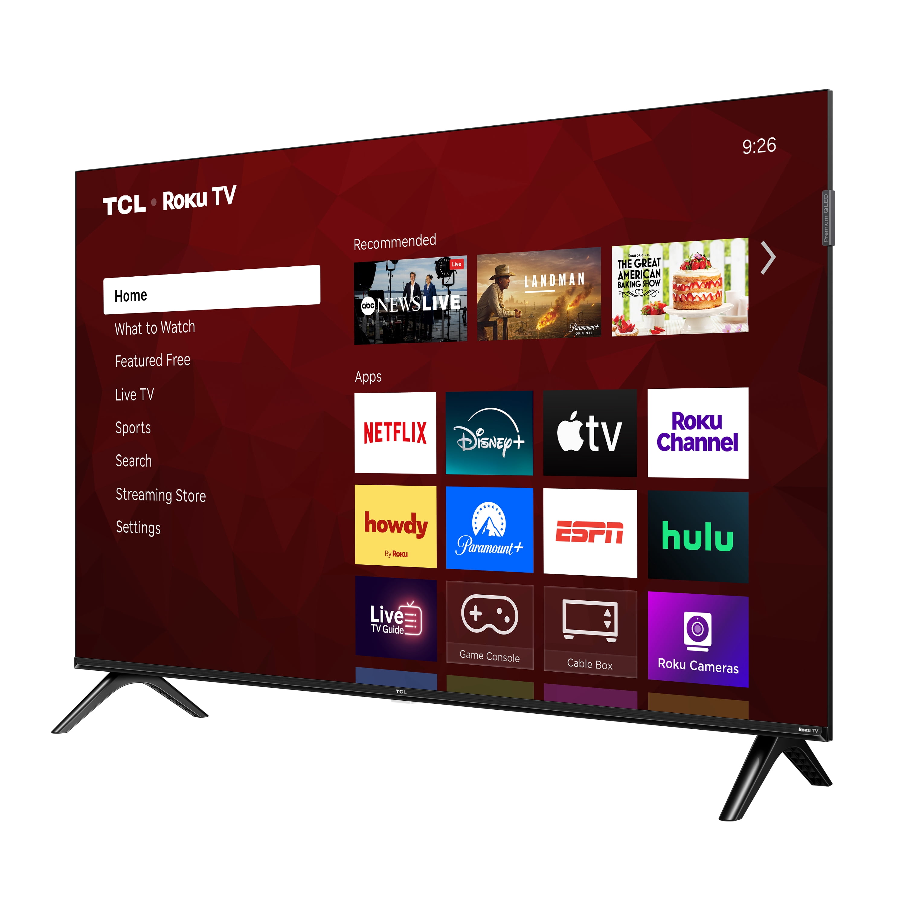 TCL 32インチ FHD スマート液晶テレビ TCL 32” Class Q32L Series 1080P FHD QLED Smart Roku TV (New 2026