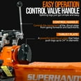 thumbnail image 5 of SuperHandy Log Splitter 14-Ton 2.5eHP 15 Amp Corded Electric Hydraulic Power Log Splitter, Portable Design, 5 of 6