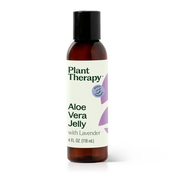 Plant Therapy Lavender Aloe Jelly 4 oz, All Natural, Made with 100% Pure Lavender Essential Oil