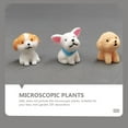 thumbnail image 6 of Dog Party GiftsPey Doggy Decor Cake Figure Mini Christmas Decorations Cupcake Toppers Sculptures Favors Accessories, 6 of 8