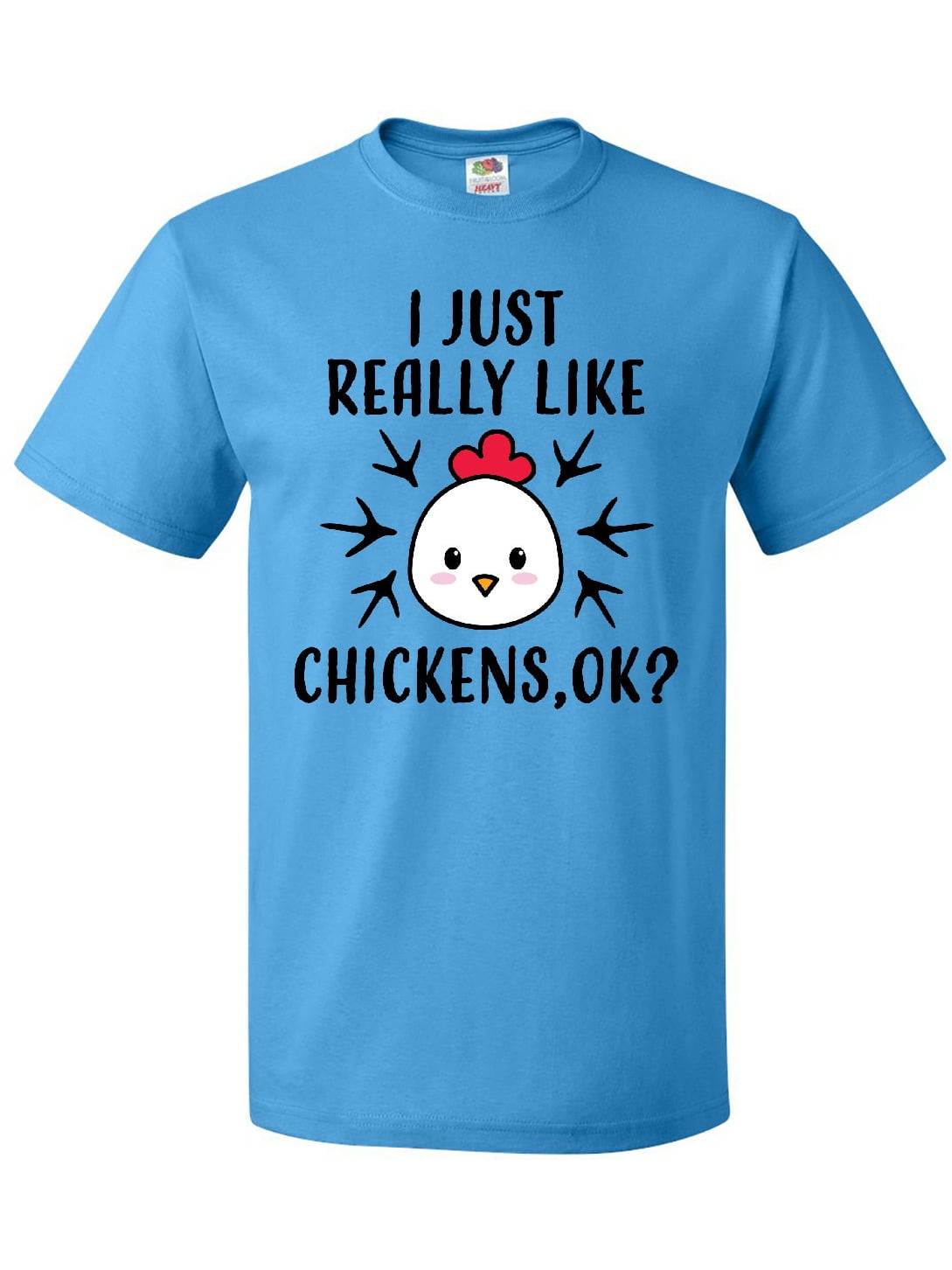 Inktastic I Just Really Like Chickens Ok T-Shirt - Walmart.com