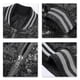 thumbnail image 3 of Mens Sequins Casual Jacket Party Bomber Zipper Coat, 3 of 3