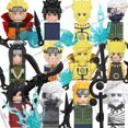 thumbnail image 2 of WM6105 WM6106 WM6107 WM6108 bloques de Naruto bloques de construcción Anime dibujos animados mini ladrillos figuras de juguete de acción Naruto ladrillos niños regalos Dengxun unisex, 2 of 2