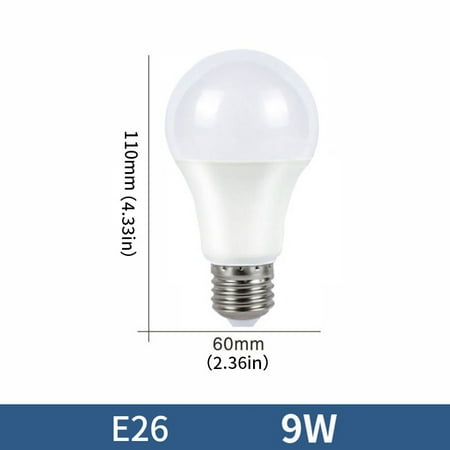 

LED Bulb Lamps Apply To E26 E27 AC85-265V AC120V AC 110V E14 220V 230V 3W 6W 9W 12W 15W 18W 20W Lampada Table Light Lighting Living Room Luminary