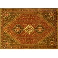 thumbnail image 1 of Ahgly Company Indoor Rectangle Persian Yellow Traditional Area Rugs, 4' x 6', 1 of 4