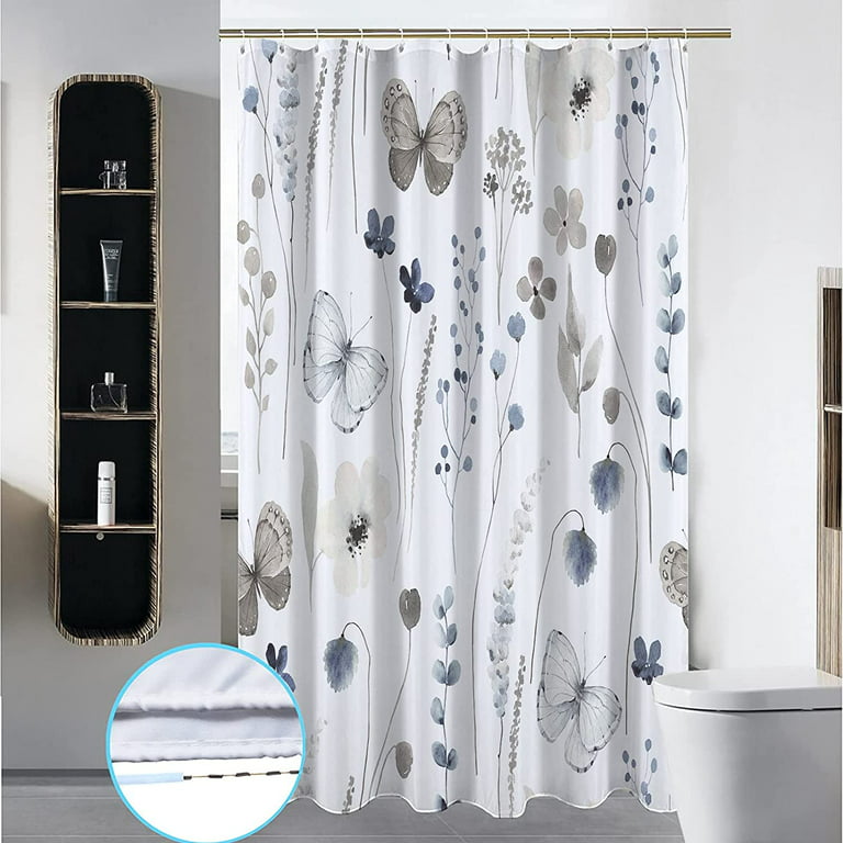 Modern Bathroom Waterproof Shower Curtain Colors Sizes Available