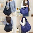 thumbnail image 2 of Women Bag Large Capacity Messengers Bag Shopping Bag Solid Color Shoulder Bag Fashion Crossbody Bag for Everyday, 2 of 9