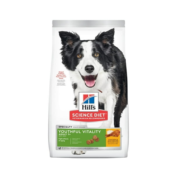 HILL'S SCIENCE DIET YOUTHFUL VITALITY +7 DRY HILL'S SCIENCE DIET DE 5.7 Kg HILL'S SCIENCE DIET 5.7 KG