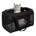 thumbnail image 2 of Cat Carrying Case - Pet Carrier Airline Approved, Protable and Breathable Pet Travel Carrier Removable Pad, Collapsible Cat Carrier Dog Carrier for Medium Cats Small Cats Dogs (Medium), 2 of 5