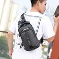 thumbnail image 3 of Fmxomd Crossbody Sling Backpack Sling Bag for Men Women Travel Hiking Chest Bag Daypack, 3 of 9