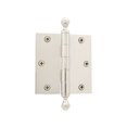 thumbnail image 2 of Grandeur 833708 3.5 X 3.5" Plain Bearing Square Corner Mortise Door Hinge - Brass, 2 of 7