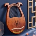 thumbnail image 3 of Lyre Harp, Metal Strings Produce Clear Reading Note, Comfortable Grip Ensures Safe Handling, 3 of 5