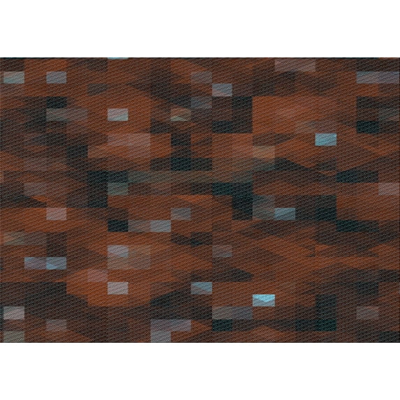 Ahgly Company Indoor Rectangle Patterned Coffee Brown Area Rugs, 6' x 9'
