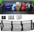 thumbnail image 3 of Yesbay Pickup Truck Trunk Cargo Net with Mounting Accessories 3/4 Pocket Universal Car Auto SUV Truck Bed Organizer Storage Bag, 3 of 8