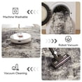 thumbnail image 6 of VUNATE 8'x10' Area Rugs for Living Room Washable Rugs Modern Abstract Distressed Indoor Rug Carpet Soft Fluffy Large Area Rugs for Bedroom Dining Room Office Foldable Nonslip Rug Black, 6 of 7