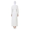 thumbnail image 5 of Off White - Crew neck - Fully Lined - Modest Dress - Refka, 5 of 5