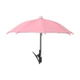 thumbnail image 2 of Pink Phone Umbrella Clip On Sun Shade, Anti Glare UV Protection Waterproof Cell Phone Umbrella Stand for Outdoor Selfies Video Calls Photography, Adjustable Angle Polyester Mini Parasol, 2 of 6