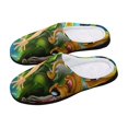 thumbnail image 5 of Scooby Doo Men's Fuzzy Slippers House Open Back Slippers Closed Toe Slippers Winter Cotton Lightweight Anti-slip Rubber Sole Slippers, 5 of 9