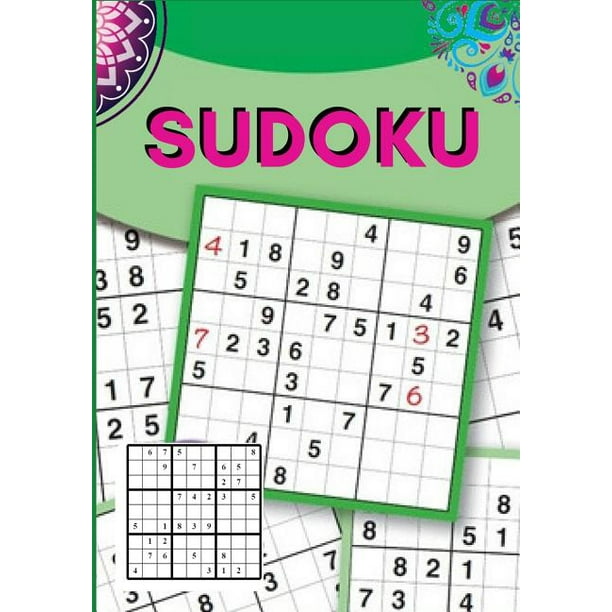 sudoku adult puzzles with easy medium and hard difficulty levels sudoku puzzle book paperback walmart com walmart com