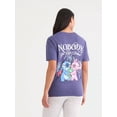thumbnail image 3 of Disney Women’s Stitch Graphic Tee, Sizes XXS-XXL, 3 of 5