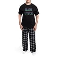 thumbnail image 5 of CafePress - Halloween Main Witch Men's Dark Pajamas - Men's Dark Loose Fit Cotton Pajama Set, 5 of 7
