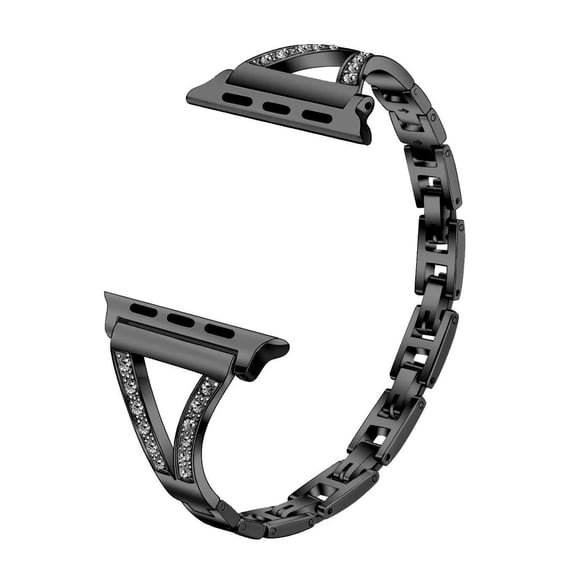 RoseOcean Stainless Steel Chain Band for Apple Watch Ultra 2 49mm 46mm 45mm 44mm Women Series 10 9 8 7 6 SE