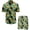 798, variant on Black Cat Pineapple Tropical Hawaiian Aloha Hawaiian Short Sleeve Button-Up Shirt
