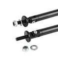 thumbnail image 7 of 2Pcs Universal Adjustable Front Bumper Lip Lever Splitter Support Rod Black for Car, 7 of 7