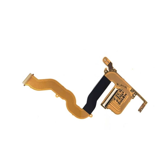 Methold Bisagra de lente de cámara de Cable flexible, piezas de reparación de obturador Flexible, componentes, conector de pantalla, ajuste de mano de Accesorios de cámara y óptica