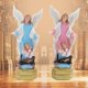 thumbnail image 4 of 15,6 cm Virgen con alas estatuillas esculturas estatuas decorativas artísticas inspiradores , decoraciones para el Yotijar estatua cristiana, 4 of 9