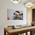 thumbnail image 3 of Justin Fields American Football Sports Stars Poster Canvas Art Poster and Wall Art Picture Print Modern Family bedroom Decor Posters 08x12inch(20x30cm), 3 of 6
