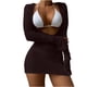 thumbnail image 2 of Traje de baño de 2 piezas para mujer, trajes de baño para mujer, traje de baño de tres piezas para mujer, traje de baño con relleno y efecto push-up, conjunto de ropa de playa para mujer, 2 of 3