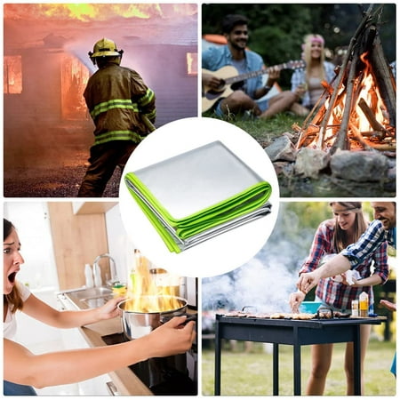 Fire Pit Mat Square Fireproof Grill Mat Heat Resistant ...