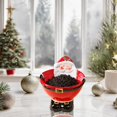 thumbnail image 4 of Ceramic Feeder Santa Cat Bowl with Festive Design for, 4 of 5