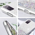 thumbnail image 5 of Compatible with Samsung Galaxy S20 FE Case Clear Glitter Silicone, Phone Case for Samsung S20 FE 5g Case Glitter Sparkle Pink Shockproof Thin Cover (Clear), 5 of 7
