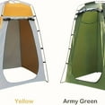 thumbnail image 6 of Outdoor Quick Set Up Privacy Tent, Toilet, Camp Shower, Portable Changing Room for Camping Shower Biking Toilet Beach Courtyard Storage Shed, 6 of 8