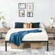 thumbnail image 1 of Cama Matrimonial de Metal, Color Negro (sin Colchón) HOMEMAKE FURNITURE, 1 of 8