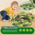 thumbnail image 3 of LieGorJi 341PCS Dinosaur Race Track Toys, Kids Dinosaur Car Road Race Playset with 2 Cars, Chrismas Birthday Gifts for 1-8 Year Old Boys & Girls, 3 of 8