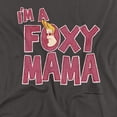 thumbnail image 2 of Johnny Bravo Foxy Mama Women's T Shirt, Charcoal, X-Large, 2 of 6