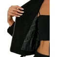 thumbnail image 5 of CHAQUETA DE MOTO DE MUJER DE CORDUROY CON SOLAPA NOTCH Y CREMALLERA NEGRA M, 5 of 5