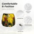 thumbnail image 4 of Pofeuu Cactus Flowers Print Women's Athletic Shorts Running Workout Shorts Tummy Control Quick Dry Gym Shorts with Pockets Double layer sports shorts-XX-Large, 4 of 7
