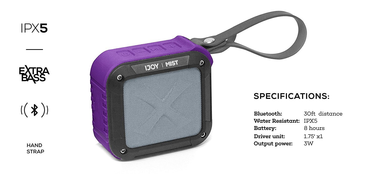 ijoy mist shower speaker